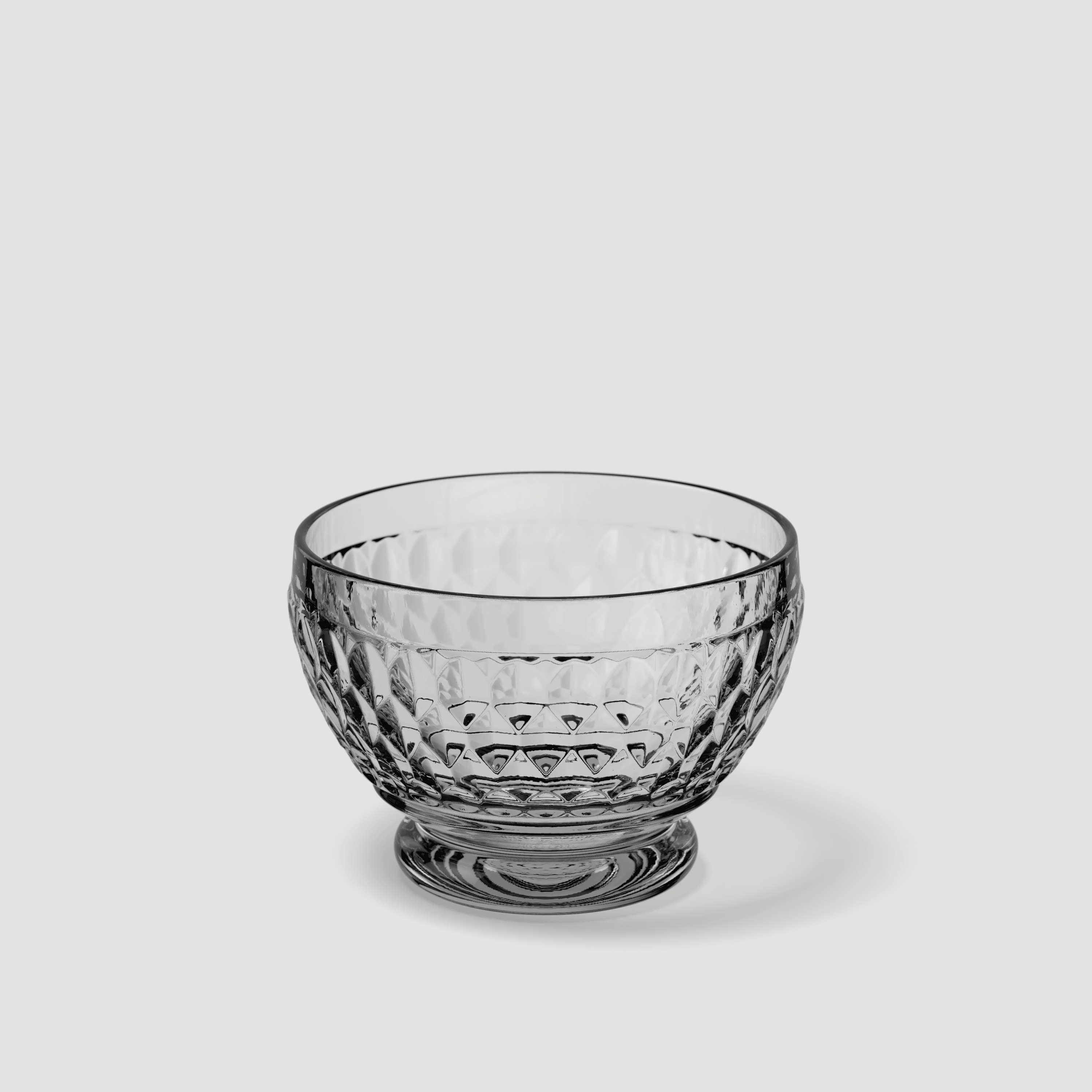 Boston Dessert bowl Clear, 8.5 oz, crystal glass