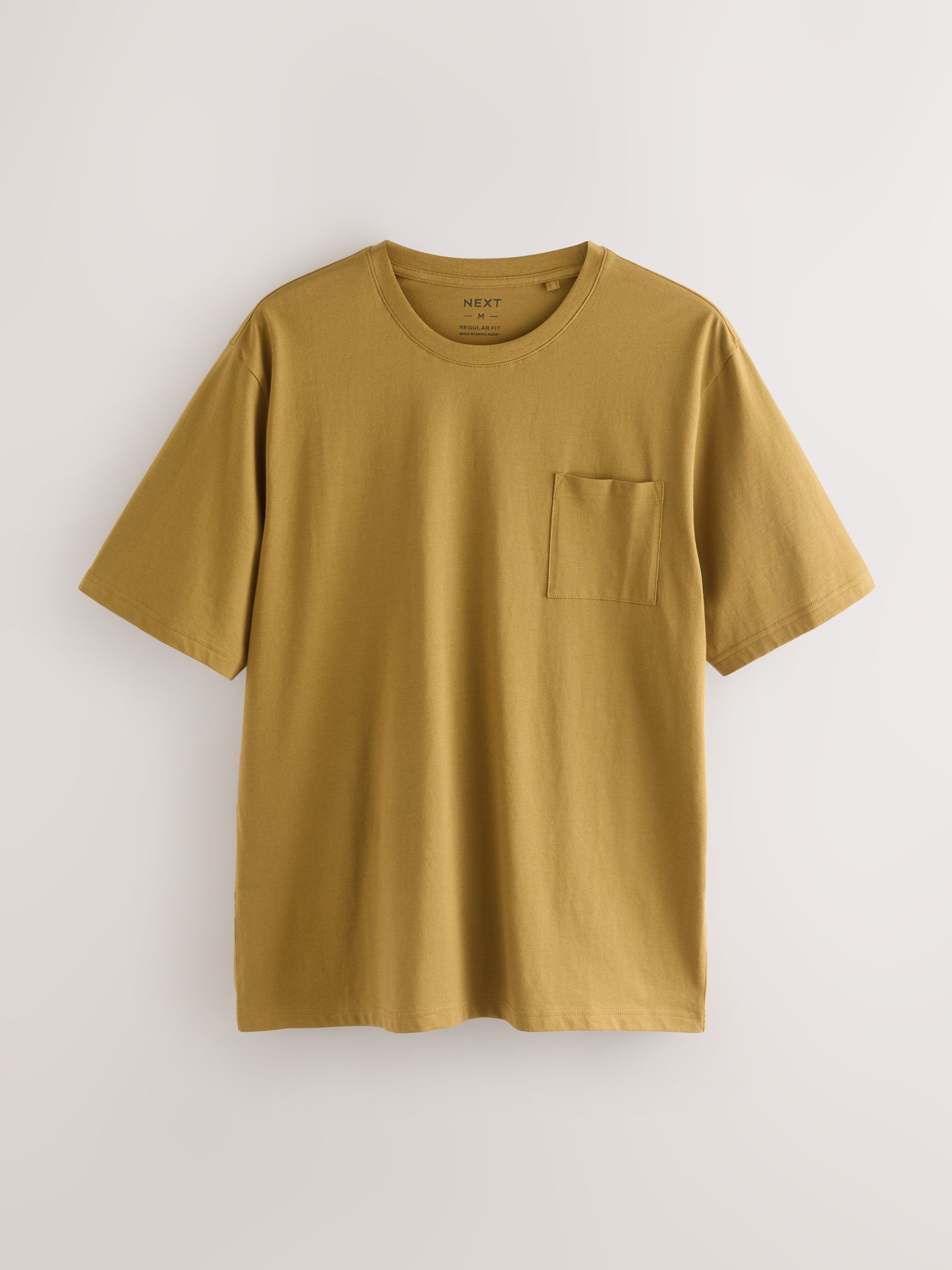 Naturel/Khaki Groen - Korte jersey pyjama's verpakking van 2
