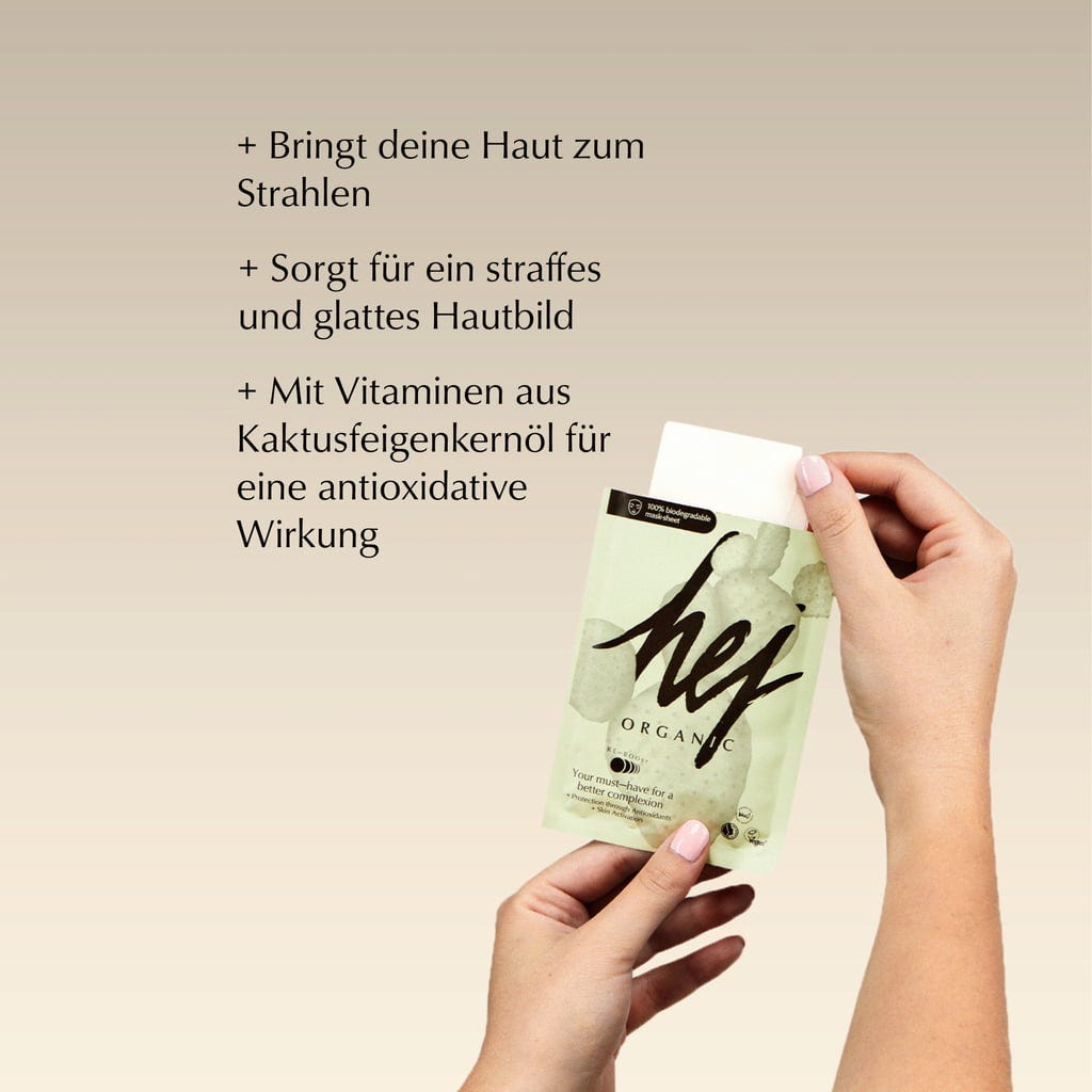 HEJ ORGANIC  The Antioxidant Second Skin Sheet Mask
