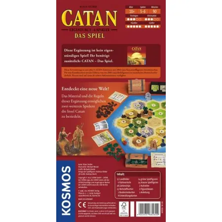 KOSMOS CATAN - Ergänzung 5-6 Spieler - Das Spiel