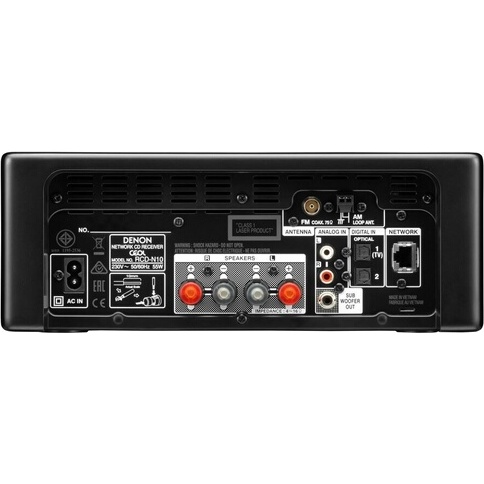 Chaine HiFi Denon Pack RCD-N12DAB et Enceinte Bowers & Wilkins 607 Black
