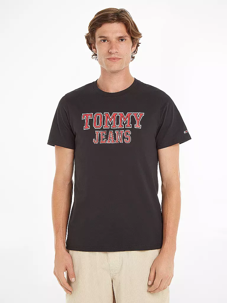 TOMMY JEANS T-Shirt schwarz