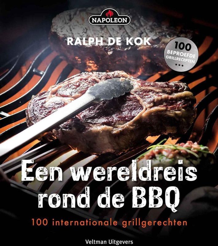 Ralph der Kok - Napoleon Kookboek - BBQ Recepten - Wereldreis - 23 x 27 cm