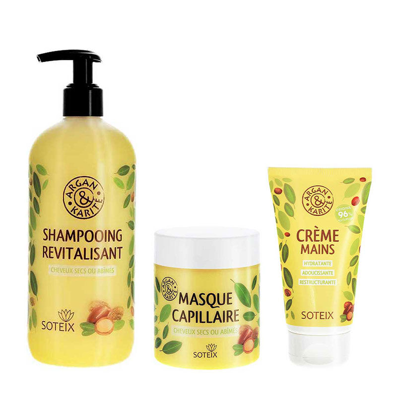 Rituel Argan & Karité cheveux et mains
