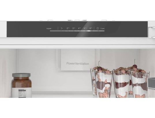 BOSCH - Réfrigérateur encastrable 1 porte KIR81VFE0, Série 4, 310 litres, Pantographes