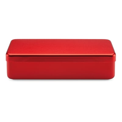 Kiste Alubox, Hoch, Rot