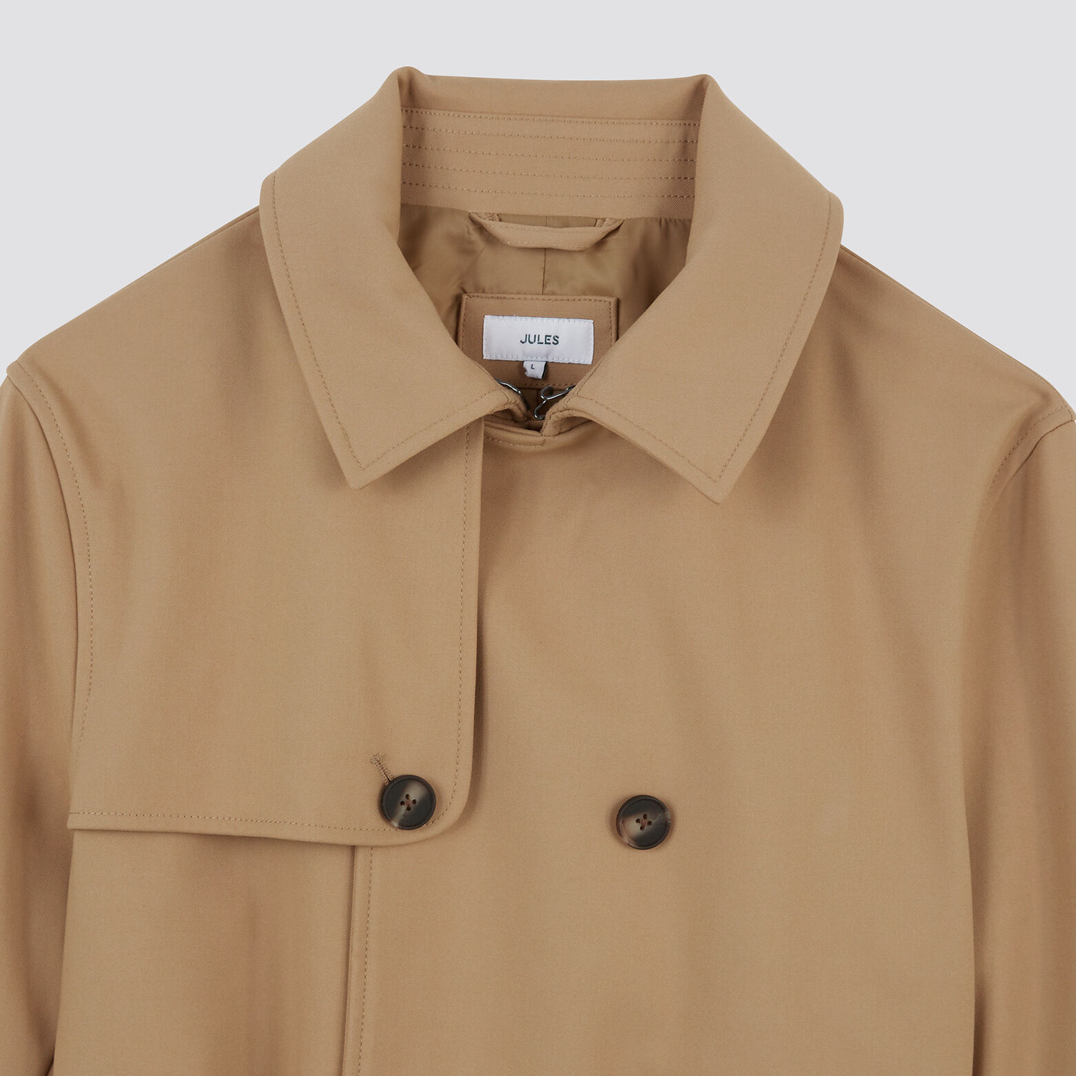 Trench ceinturé Beige