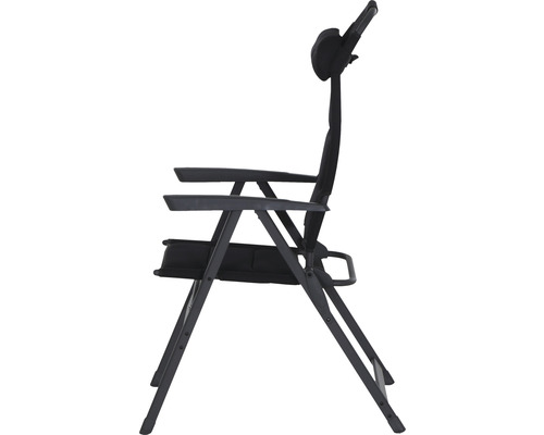 Kampeerstoel Siena Garden Premium 67,5x61x121 cm ant