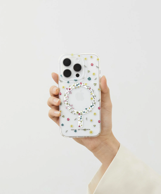 iPhone 17 MagSafe Hardcase Hülle Clear Case Recycled (IDCLCMS-I2561-507) - Petite Floral