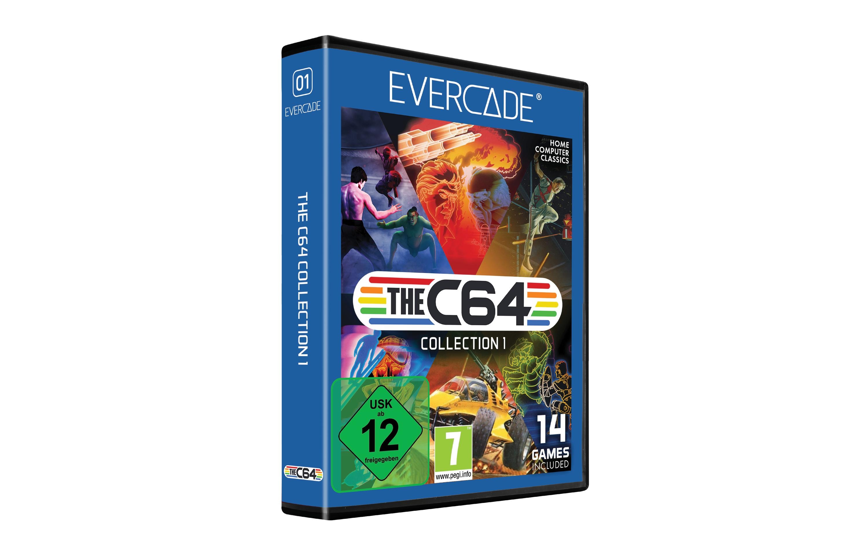 Evercade The C64 Collection 1Nostalgische Retro-Spiele für die Evercade
