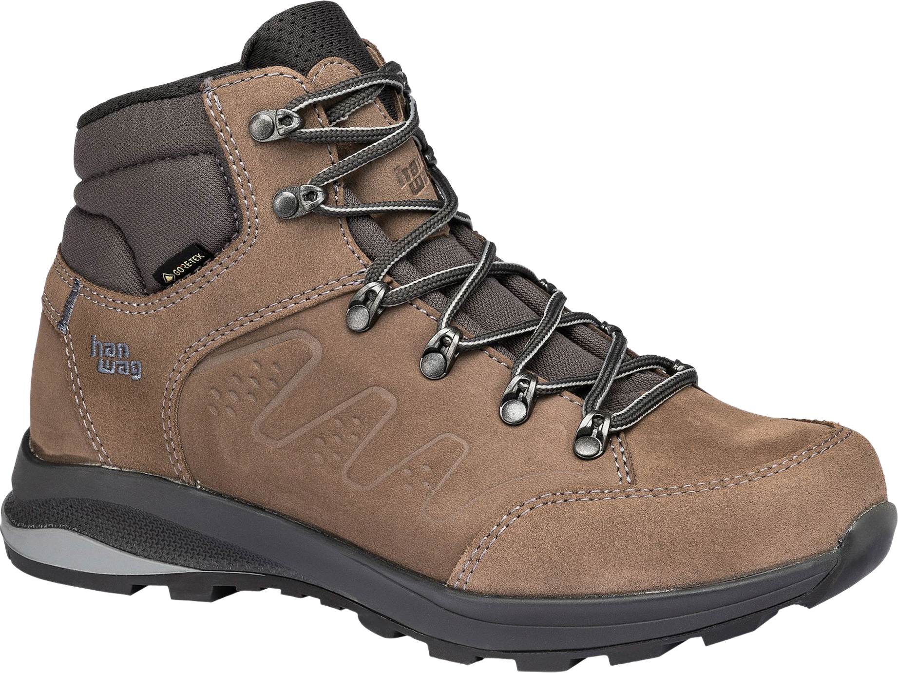 Hanwag Torsby SF Extra GTX Damen Wanderschuhe cappucino light grey