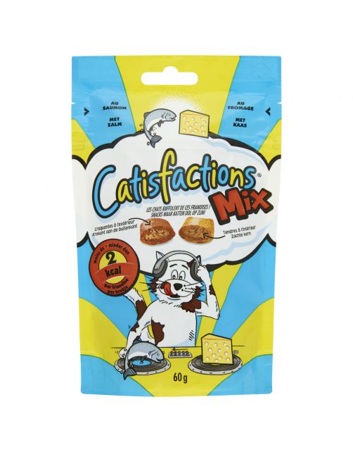 Catisfactions Kattensnoepjes 60 g - Kattensnack