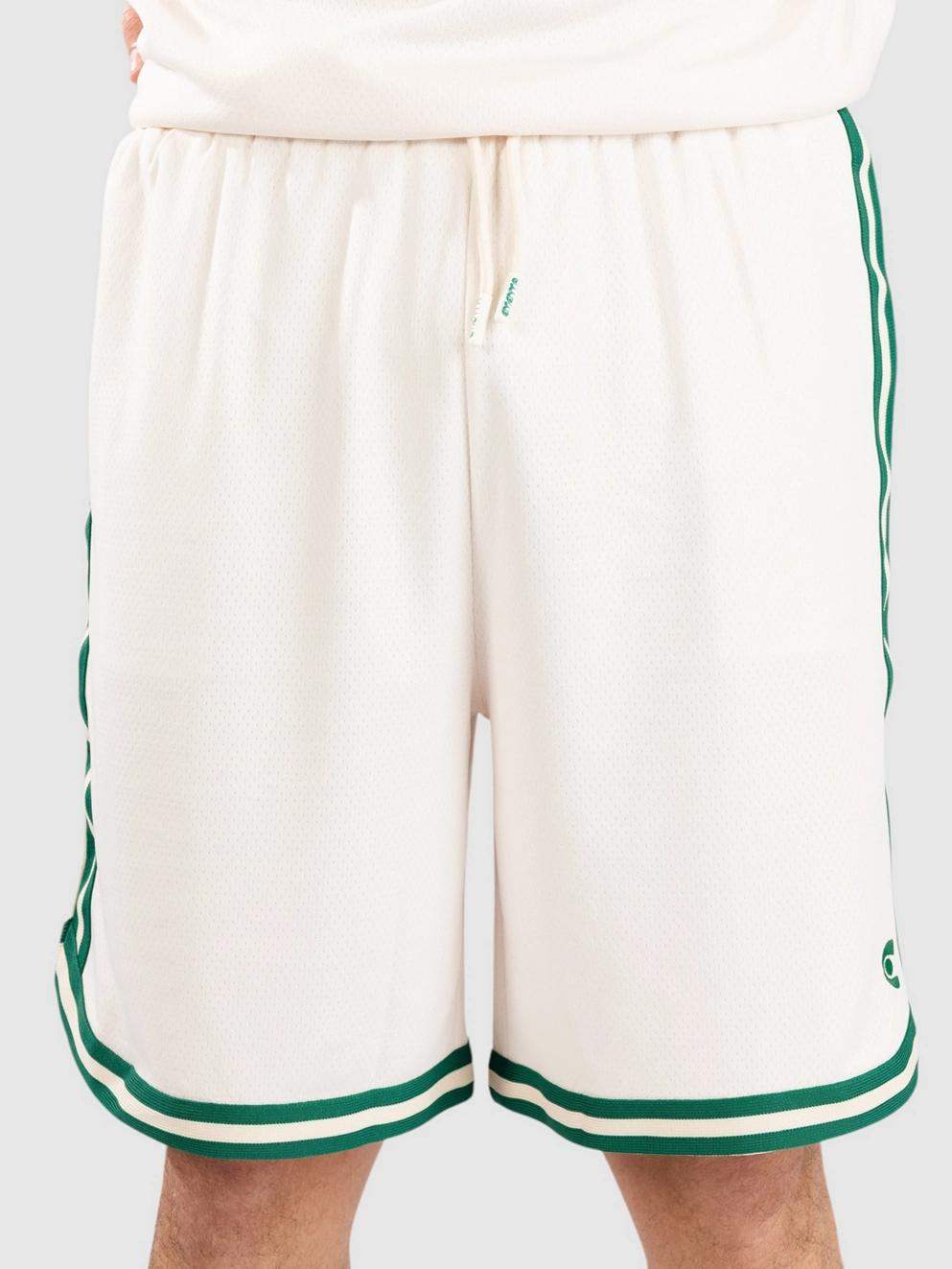 Ementa SB Gabi Jersey Kit Shorts Jacket off white/green