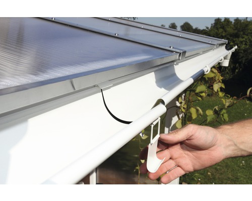 Skanholz regengoot complete set 434 cm wit