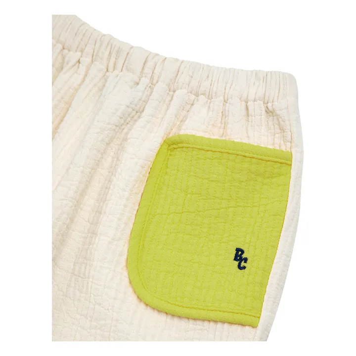 Bobo Choses Sarouel Color Block | Ecru