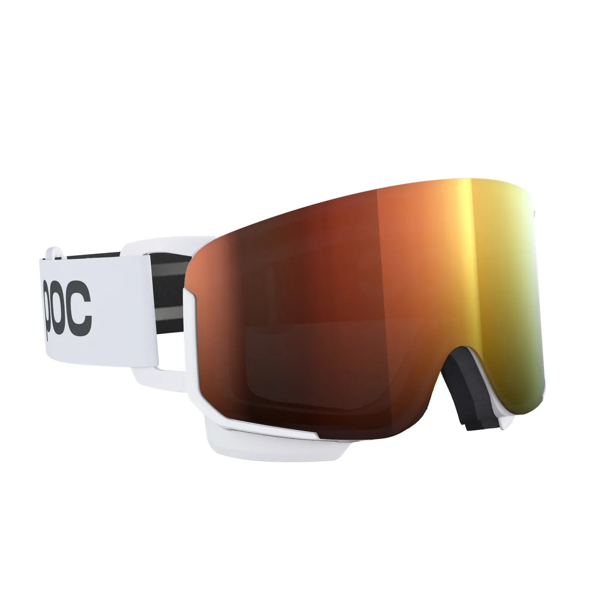 POC Nexal Hydrogen White/Partly Sunny Orange