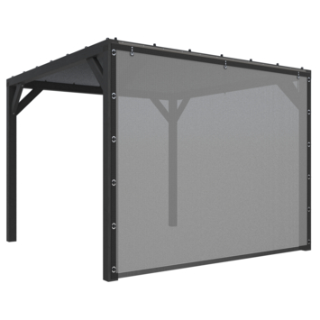 Pergola Silvano zwart inclusief zijdoek