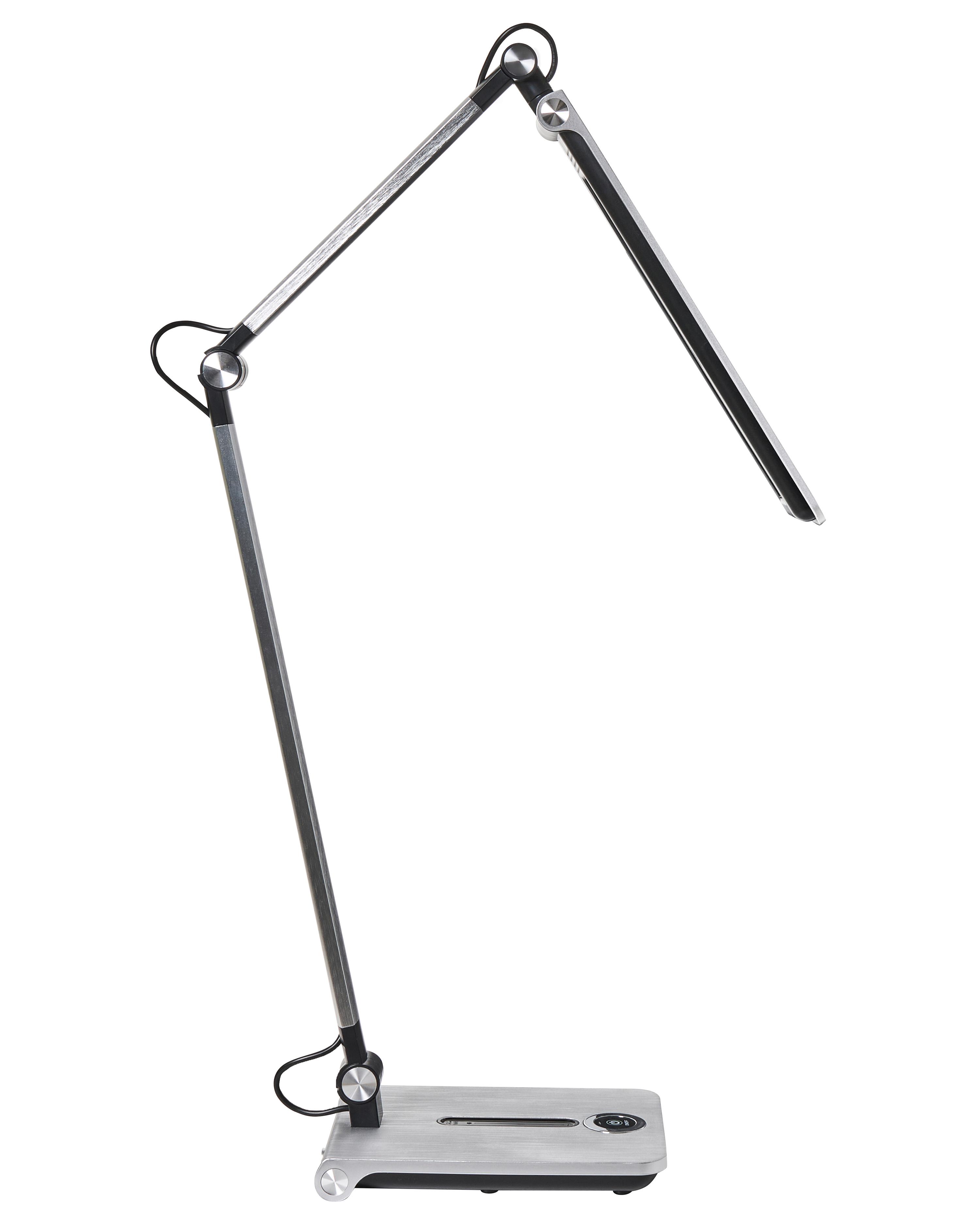 LED bureaulamp AQUILA met dimmer Zilver