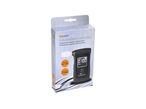 Solight 1T06, LCD, AAA, 62 mm, 20 mm, 112 mm, 85 g