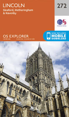 Lincoln - OS Explorer Map 272 (Sheet map, folded)