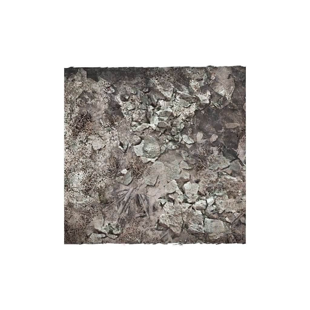 Terrain Mat Mousepad - Urban Ruins - 120x120