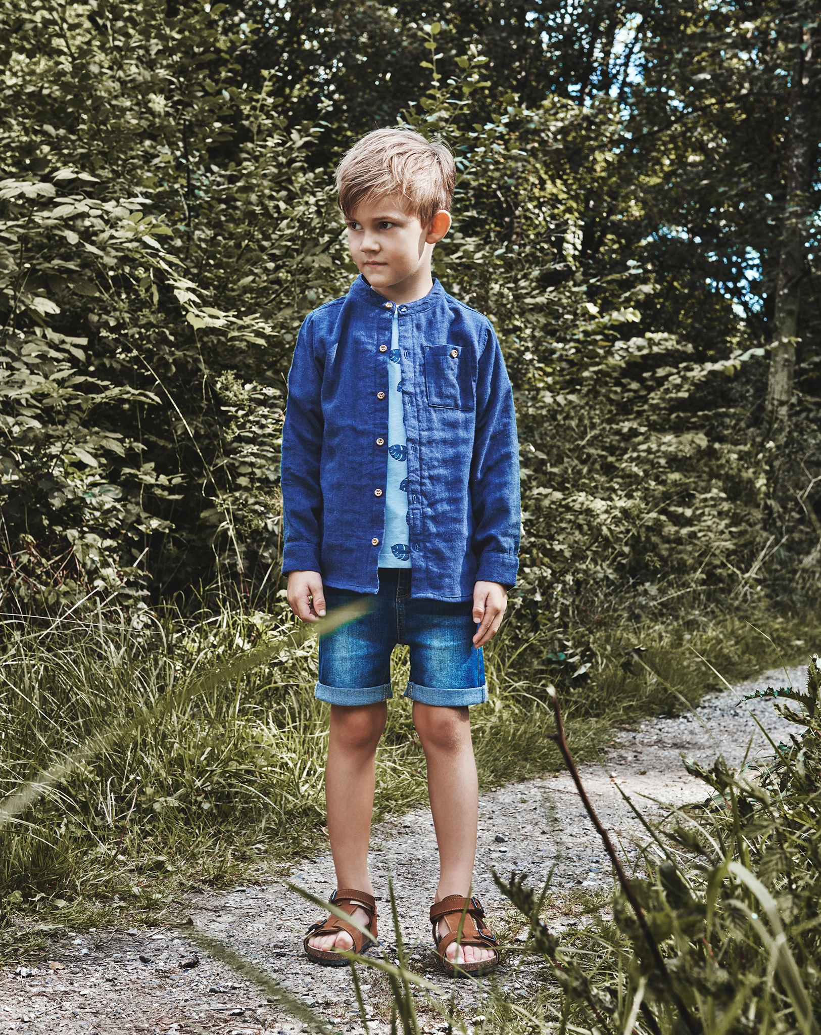Jeans-Bermudas SUMMER in dark navy
