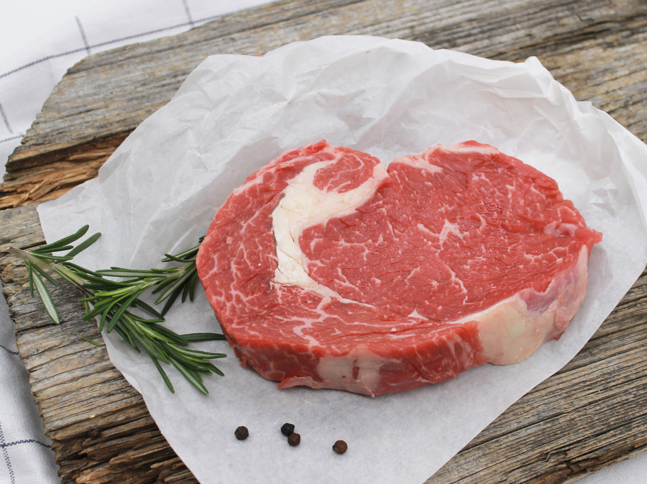 Rib Eye Steak, Entrecôte (wet aged)