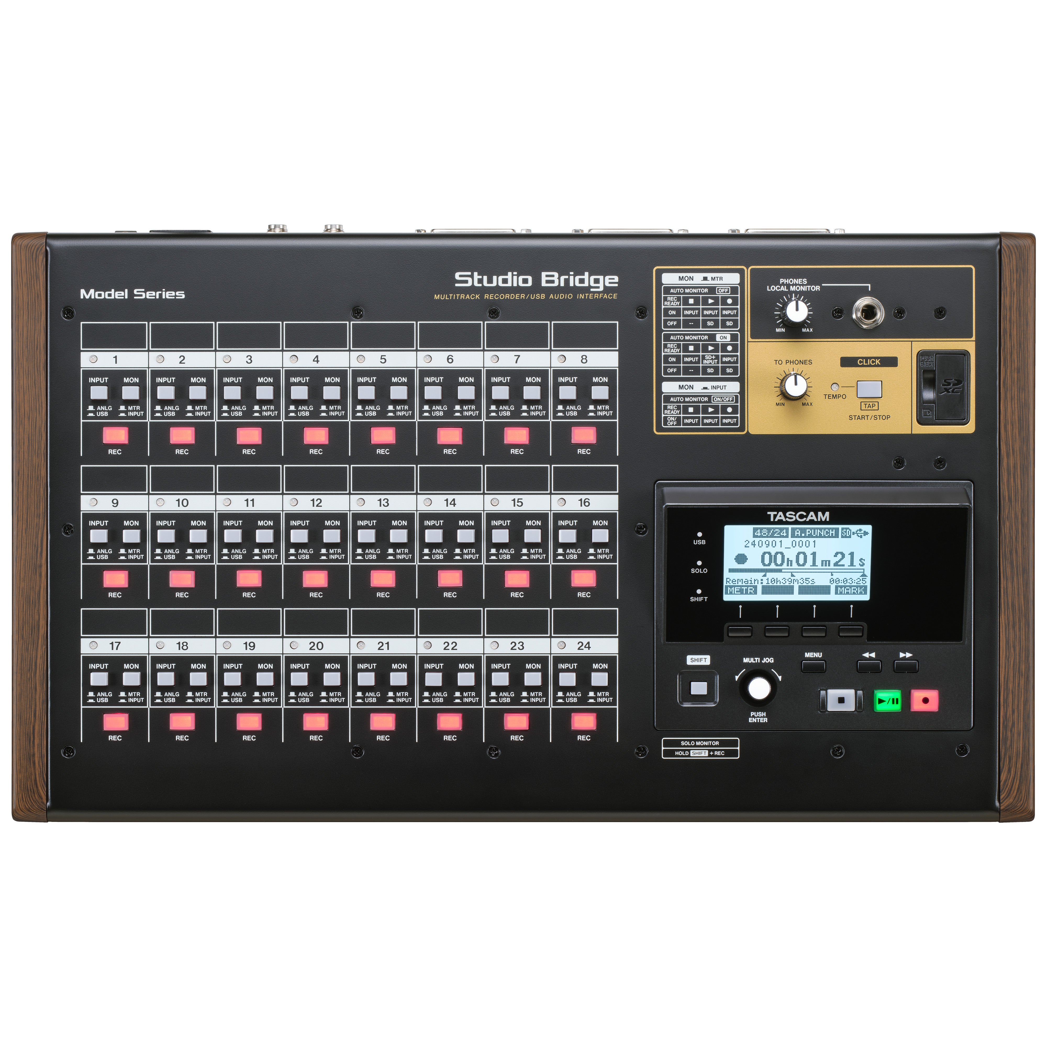 Tascam Studio Bridge 24-track line-recorder