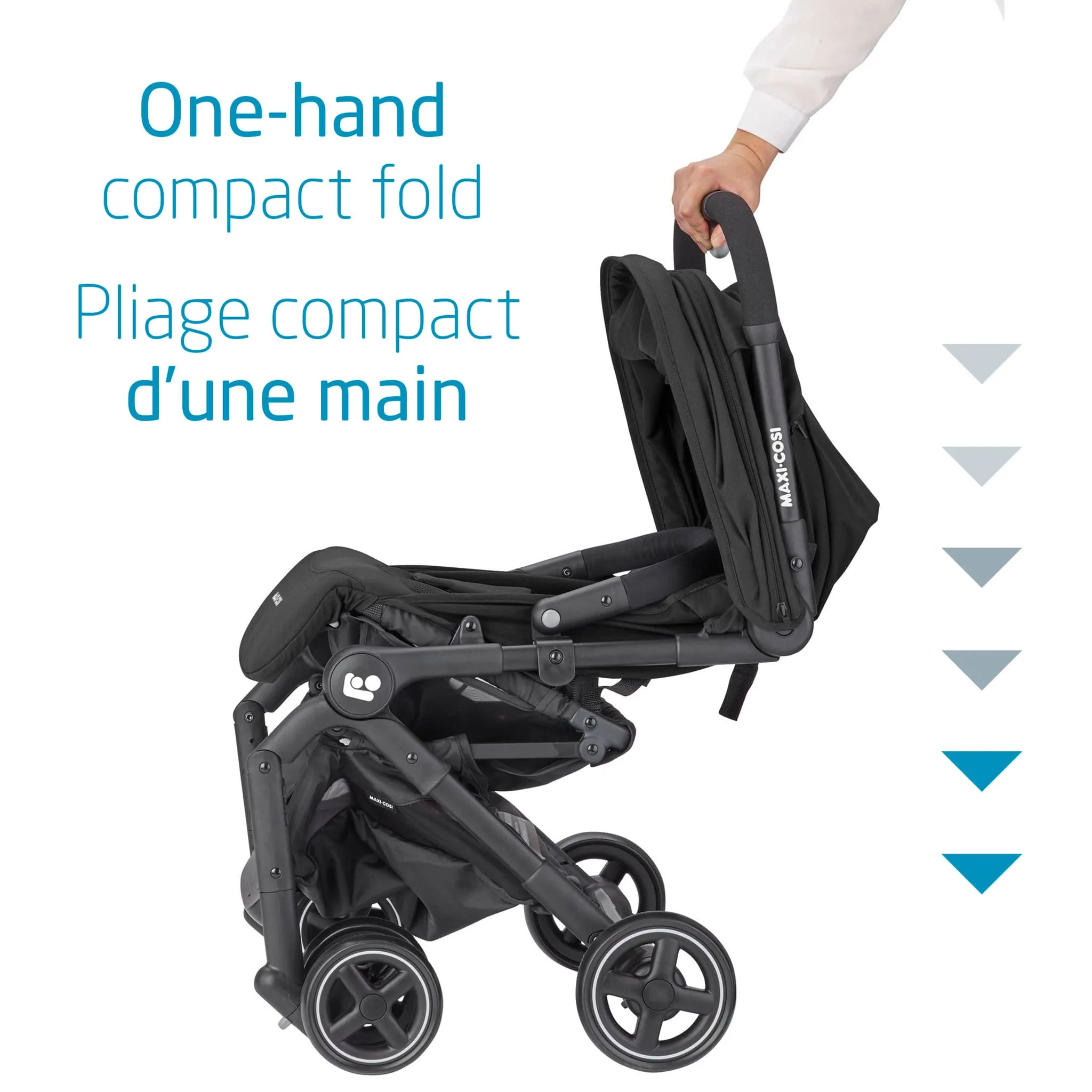Maxi-cosi Poussette Lara - Essentiel Noir