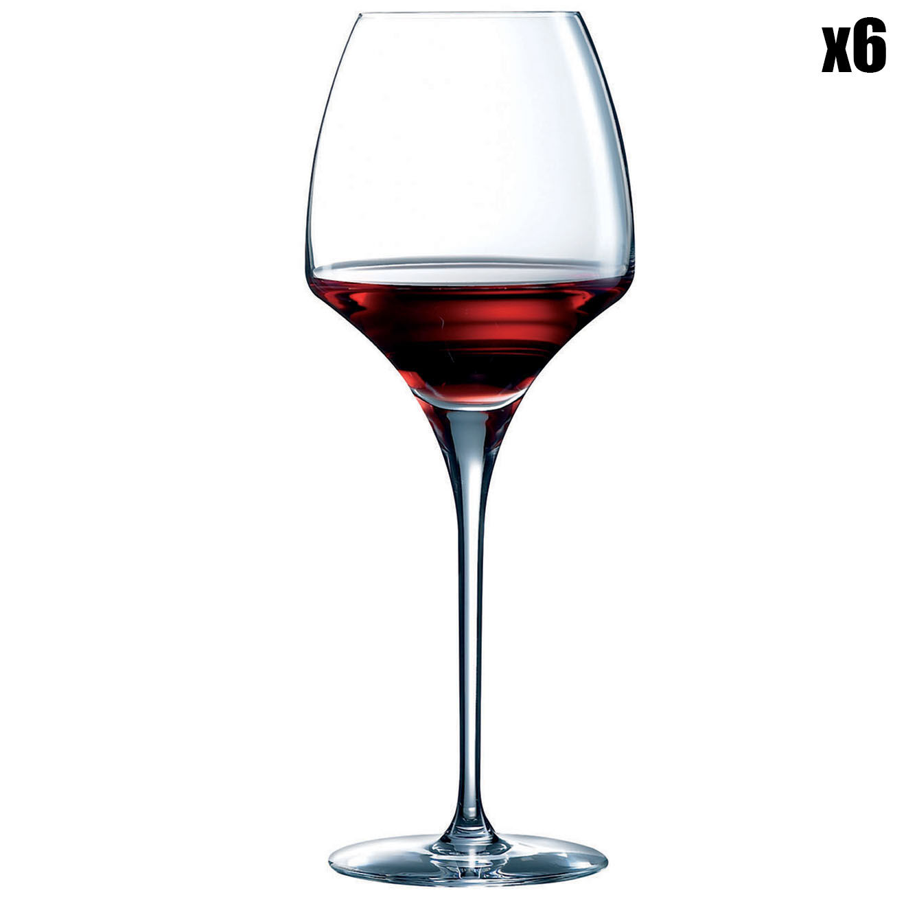 Chef & Sommelier 6 Verres à pied Open Up transparents - 55 cl