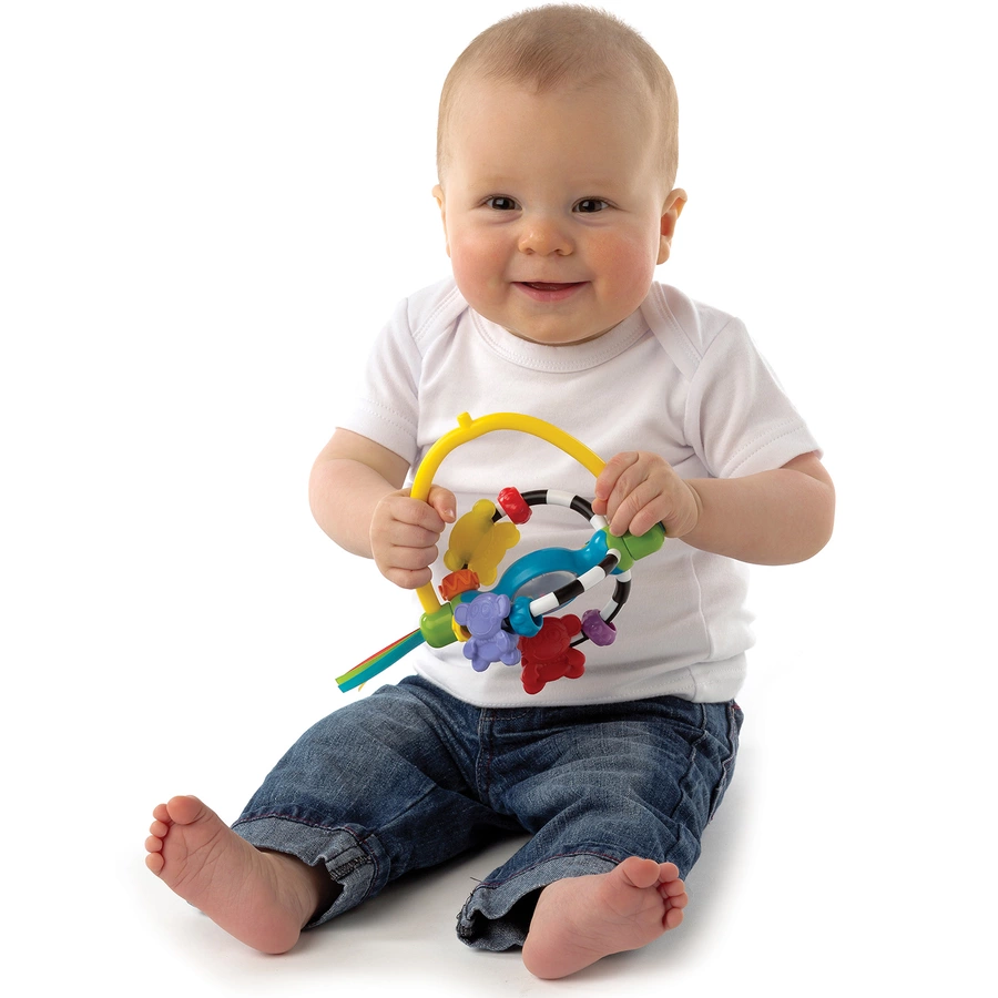 playgro Drehrassel mit Saugfuß für Tische und Hochstühle