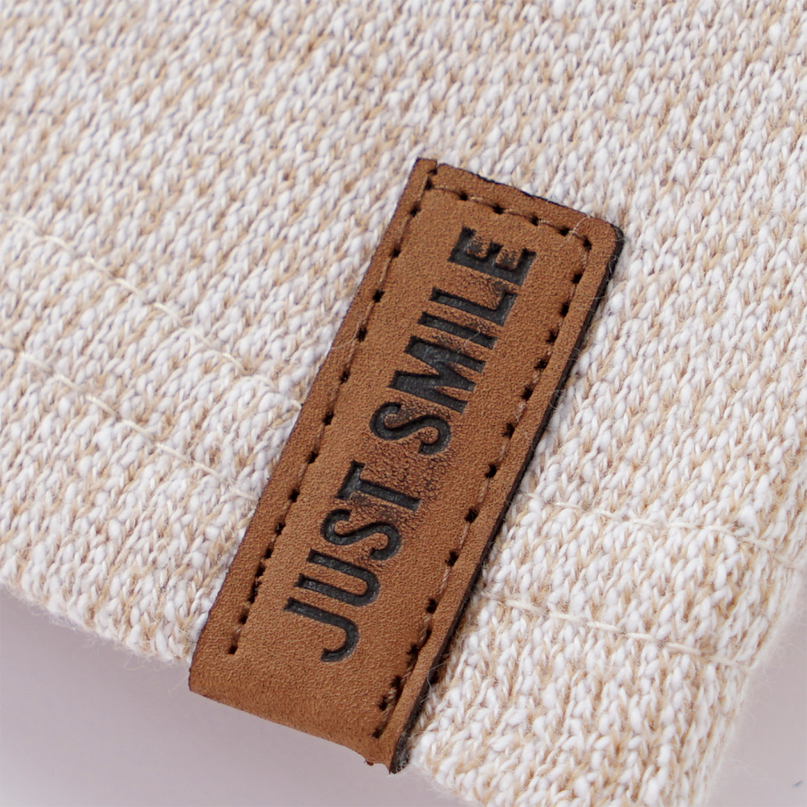 Topomini Baby Leggings aus Sweat hellbeige
