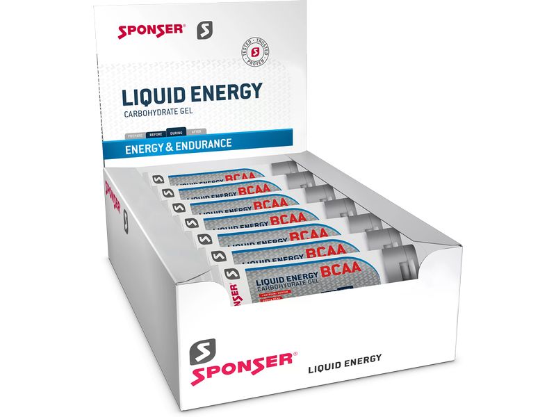 Sponser Liquid Energy BCAA 18 Stück x 70 ml Energie-Gel