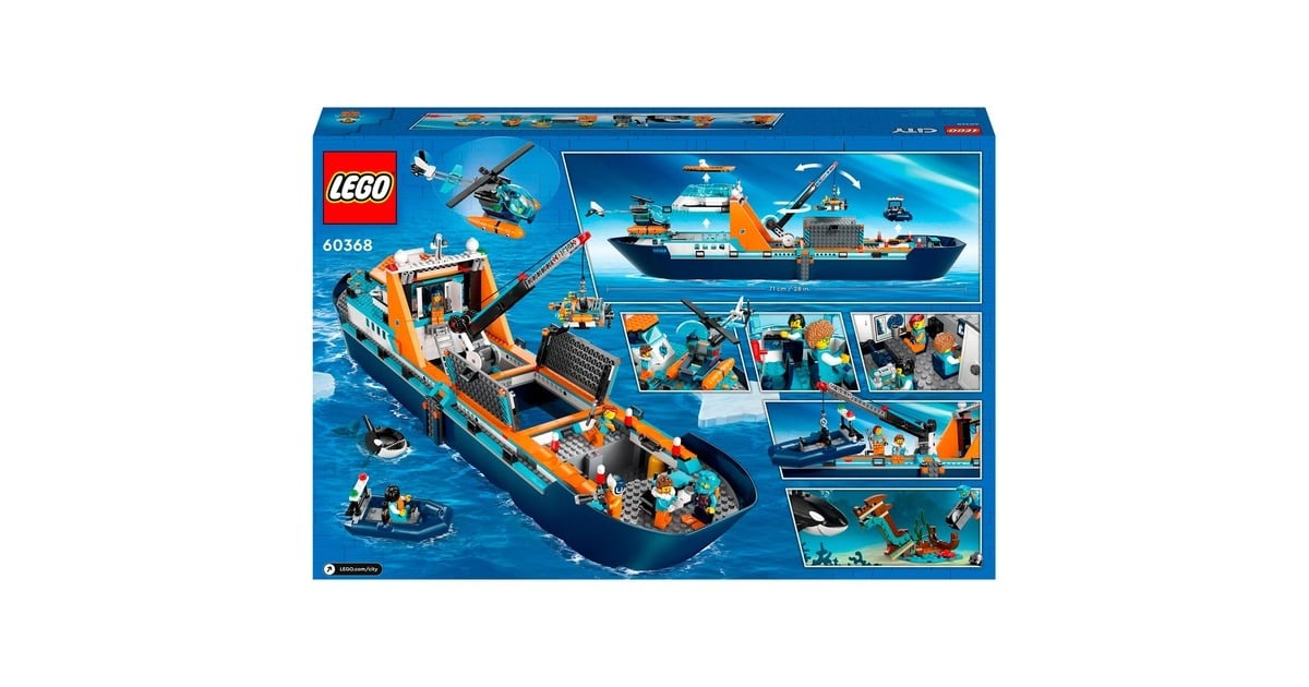 LEGOCity - Poolonderzoeksschip Constructiespeelgoed  (60368)