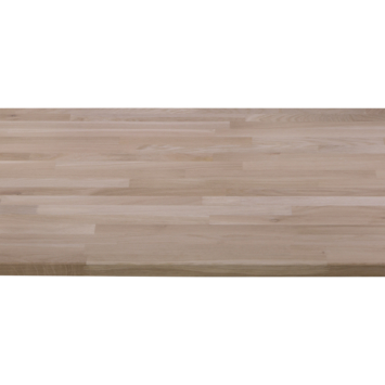 Werkblad massief eiken 250x61 cm 26 mm