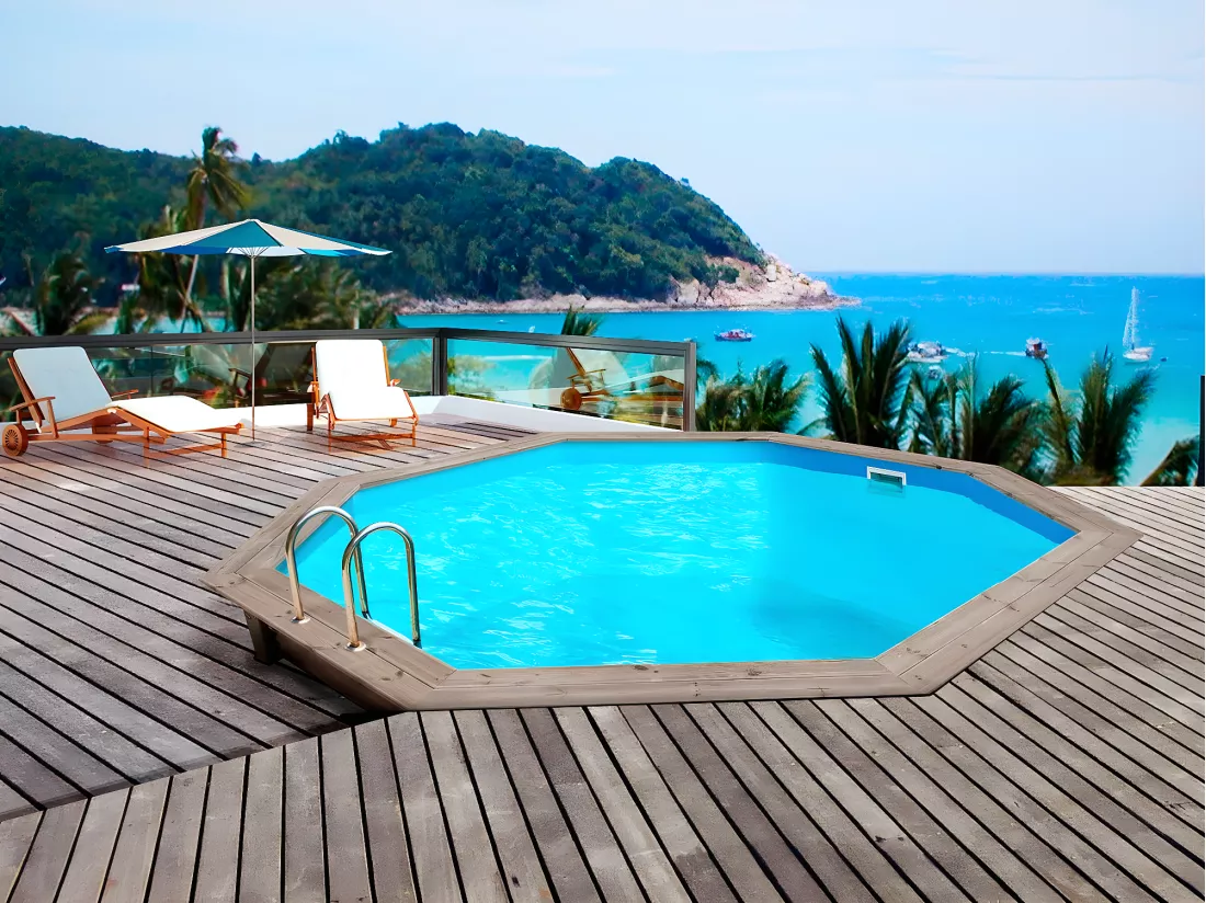 Piscine bois 