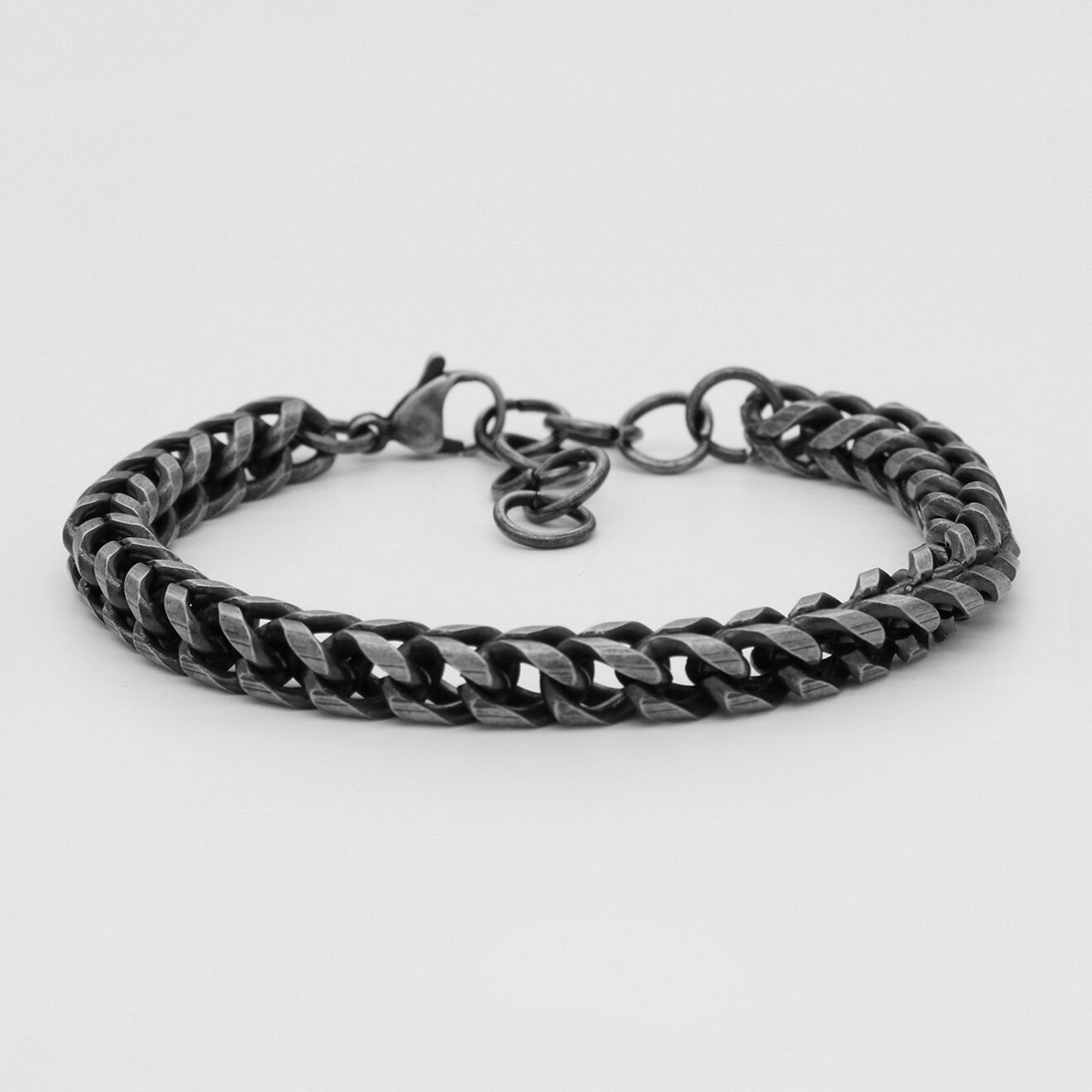 Jacobson Bracelet Ruel en Acier noir