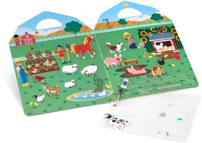 Melissa & Doug Klistremerkebok Bondegård 52 Stk
