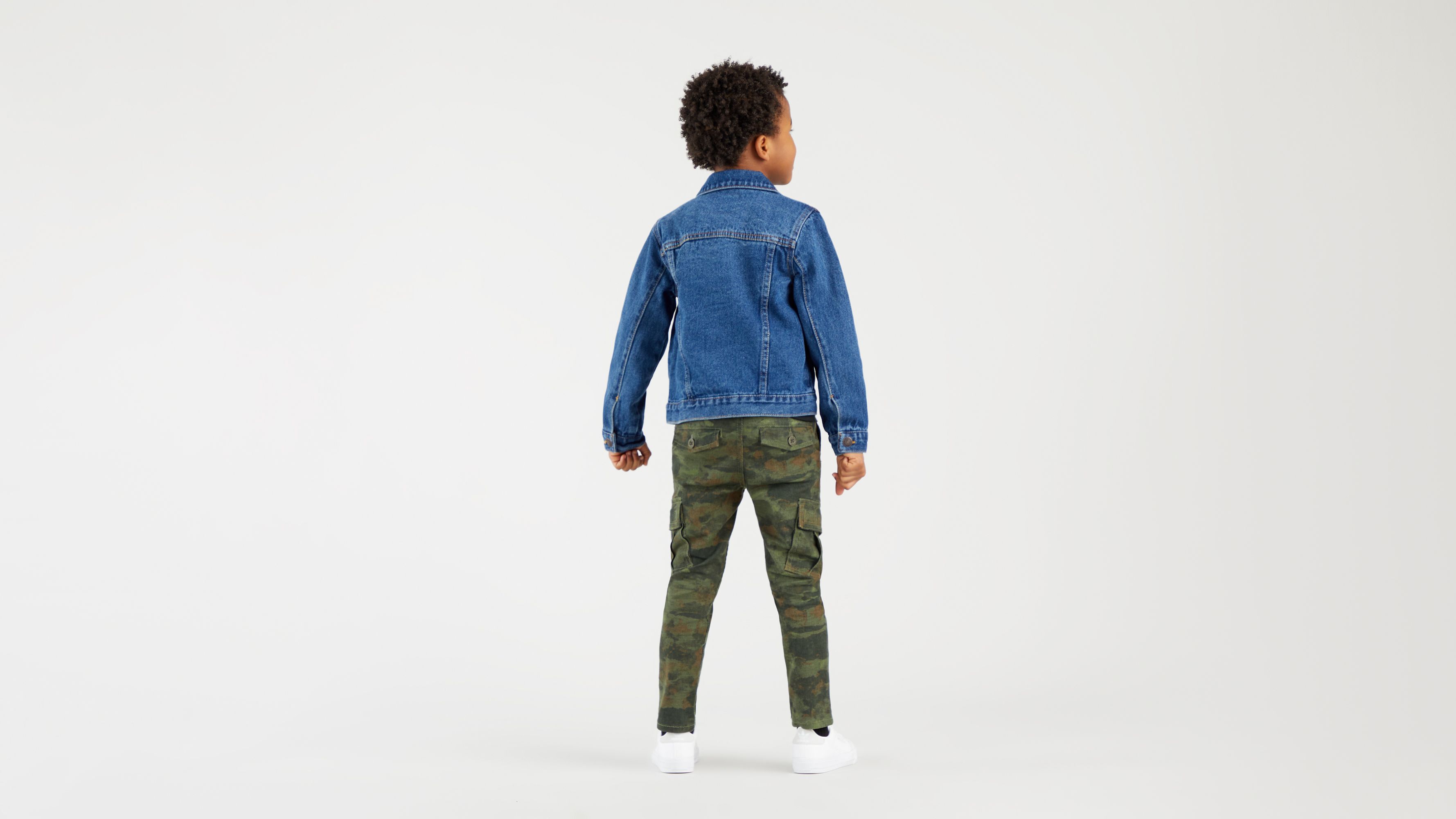 Veste Veste Trucker pour enfant - Bristol - Bleu