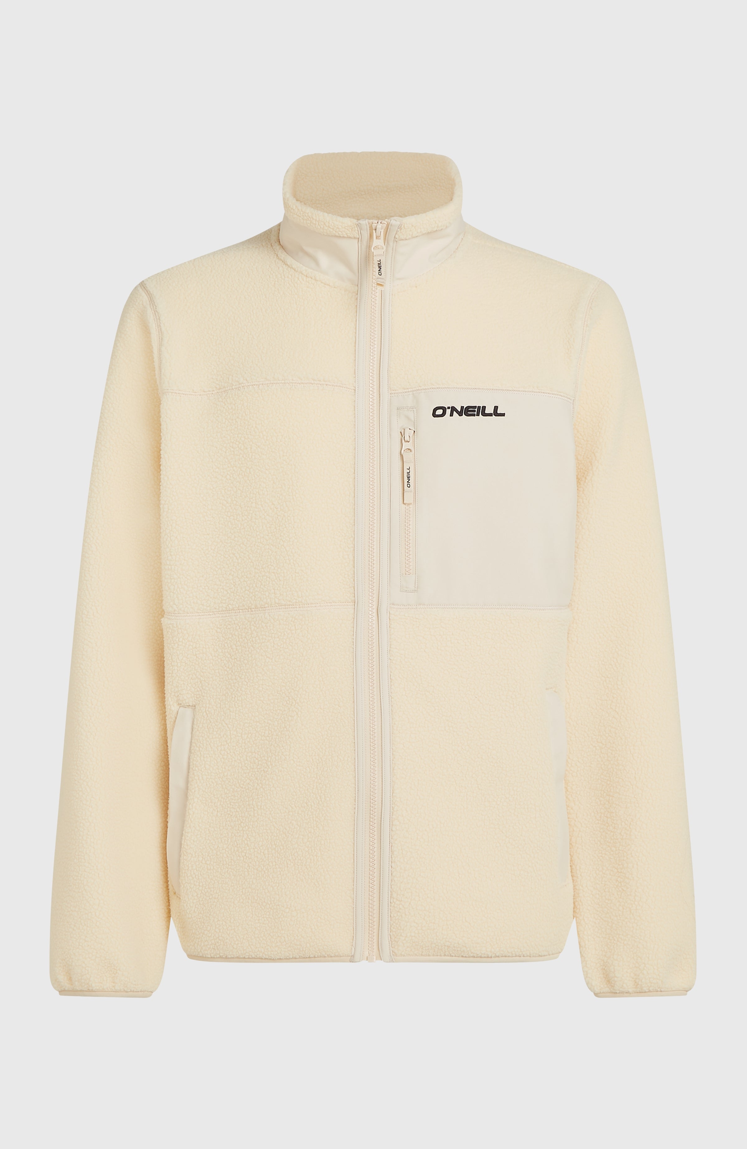 Must-Have High-Pile fleecevest met volledige rits