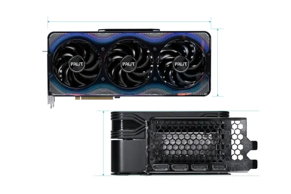 Palit GeForce RTX 5080 GameRock - Grafikkort - GeForce RTX 5080 - 16 GB GDDR7 - PCI Express 5.0 - HDMI, 3 x DisplayPort - boks