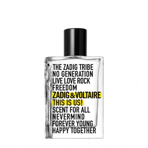 Zadig & Voltaire This Is Us Eau De Toilette 50ml