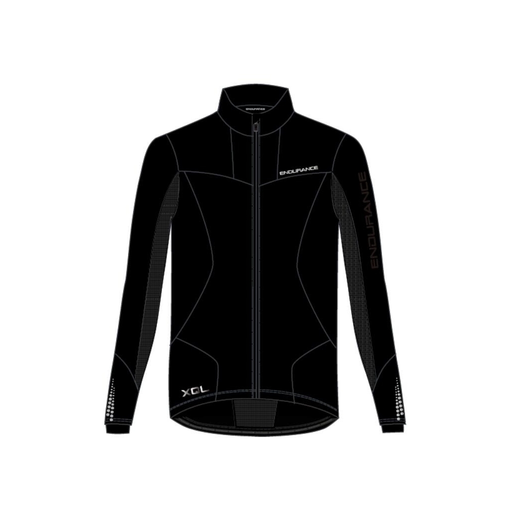 Endurance Cluson Cykeljakke Sort