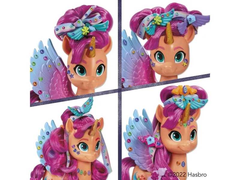 My Little Pony Ribbon Hairstyles Sunny Starscout