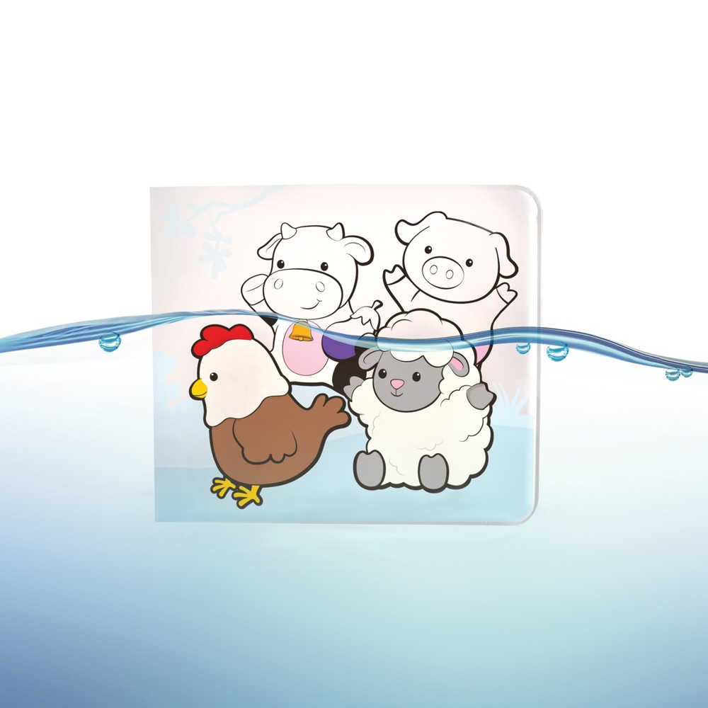 Bauernhof-Freunde Fingerpuppen & Farbwechsel-Badespielzeugbuch