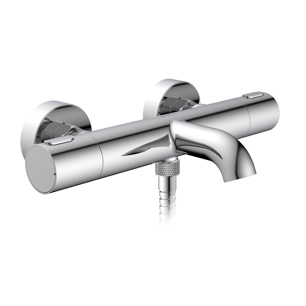 Schutte Los angeles thermostatische badkraan chroom