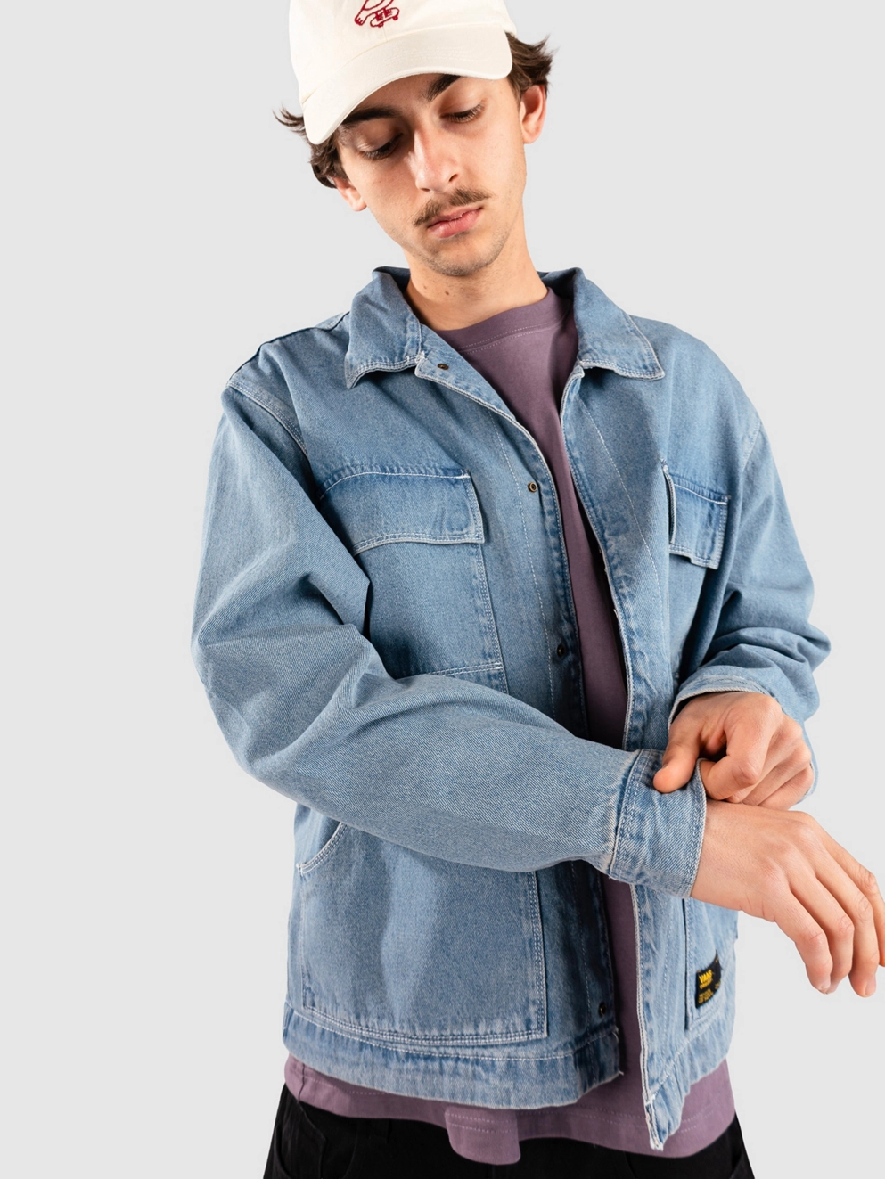 Vans Mcavoy Denim Station Jacket stonewash/blue