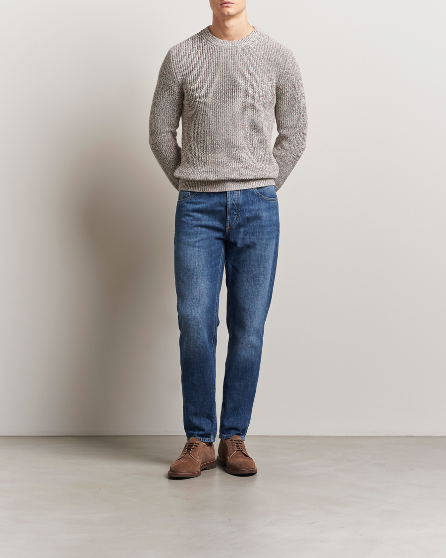 Brunello Cucinelli Traditional Fit Jeans Medium Wash