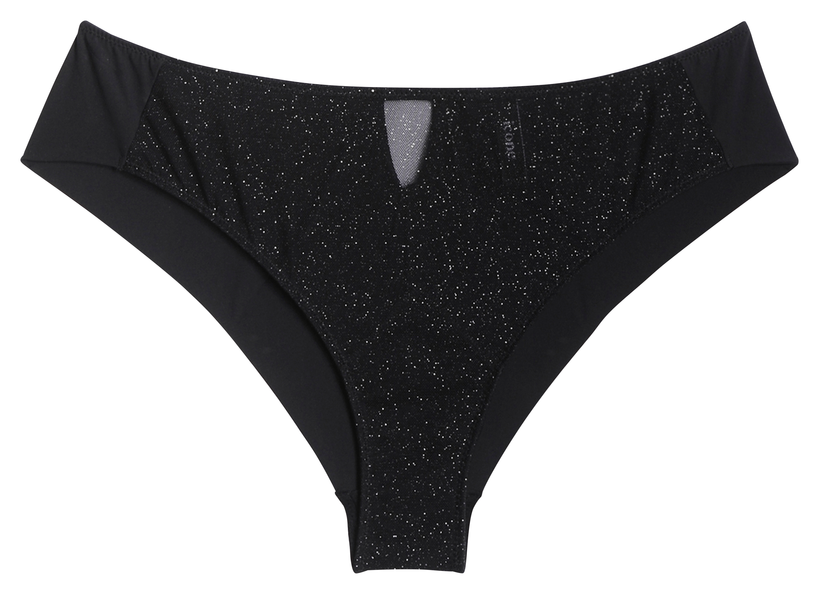 VASCO - Shorty en tulle pailleté| Noir