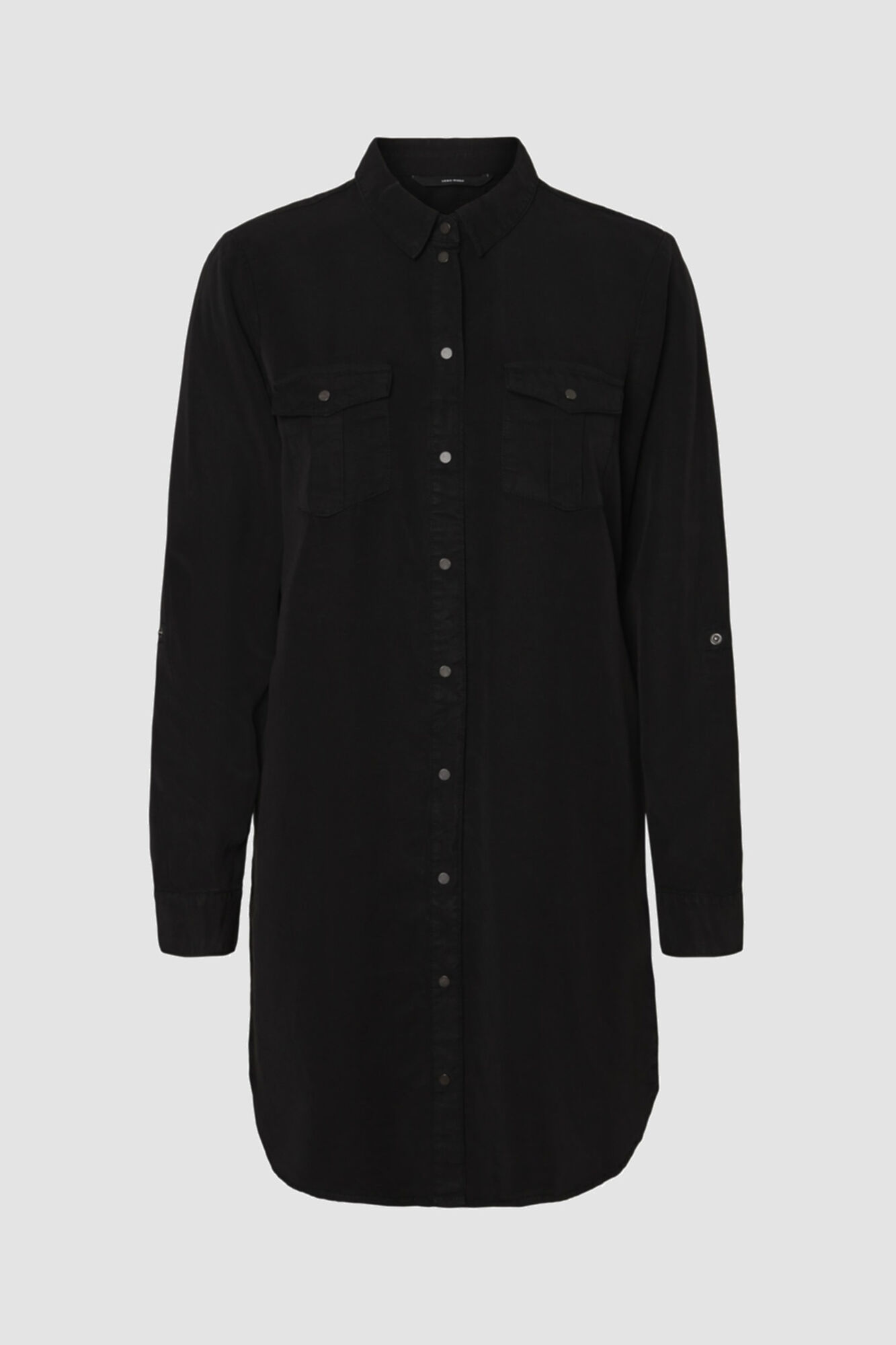 Vestido jeans Curve - Preto